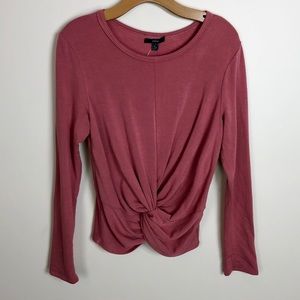 DREW Knotted Front Sweatshirt NWT